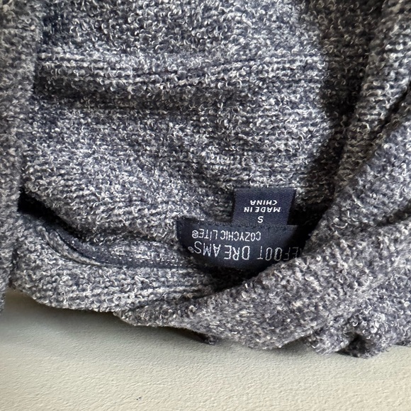 Barefoot Dreams Heather Gray Cozy Cardigan - Picture 6 of 7